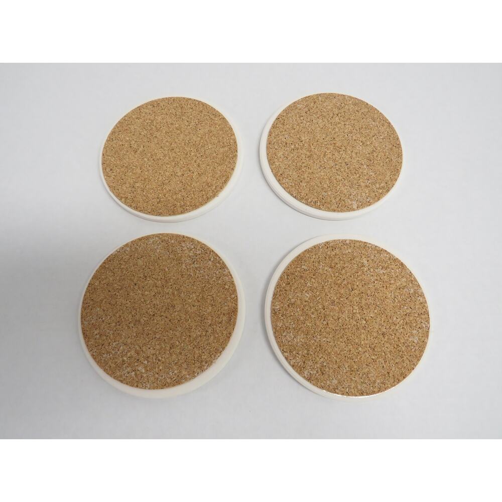Set of 4 CoasterStone Coasters Bear Hawk Dragonfly Fruit Woodland Nature Outdoor - Picture 8 of 11